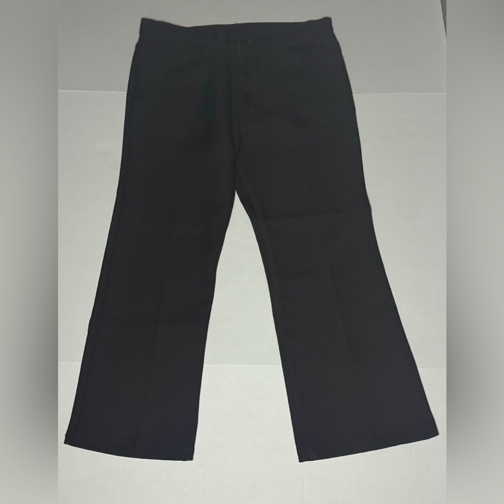 LEVIS MEN’S TAILORED DARK BROWN CANVAS PANTS